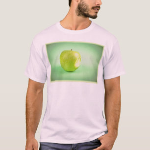 "Green Apple" Cute Photo. Buy Now T-Shirt