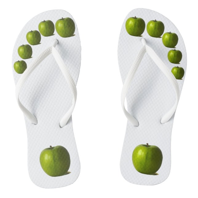 Green Apple ffcna Flip Flops (Footbed)