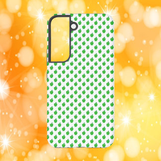 Green Apple Fruit Pattern Samsung Galaxy S22 Case