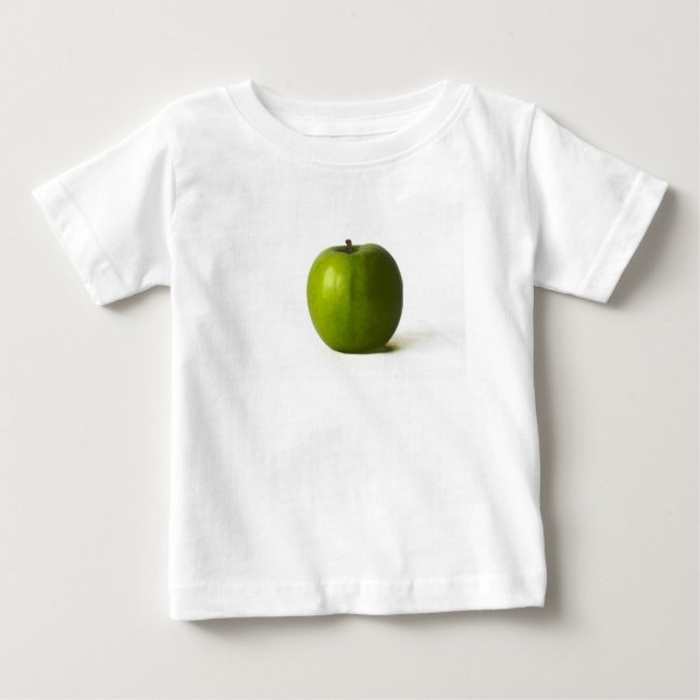 Green Apple ica Baby T-Shirt (Front)
