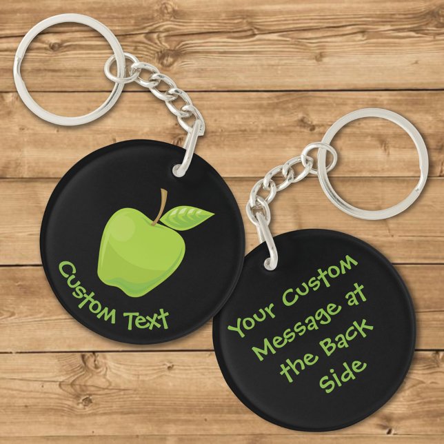Green Apple Keychain (Creator Uploaded)