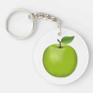 Green Apple  Keychain