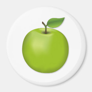 Green Apple  Magnet