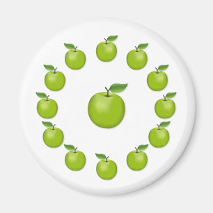 Green Apple Magnet