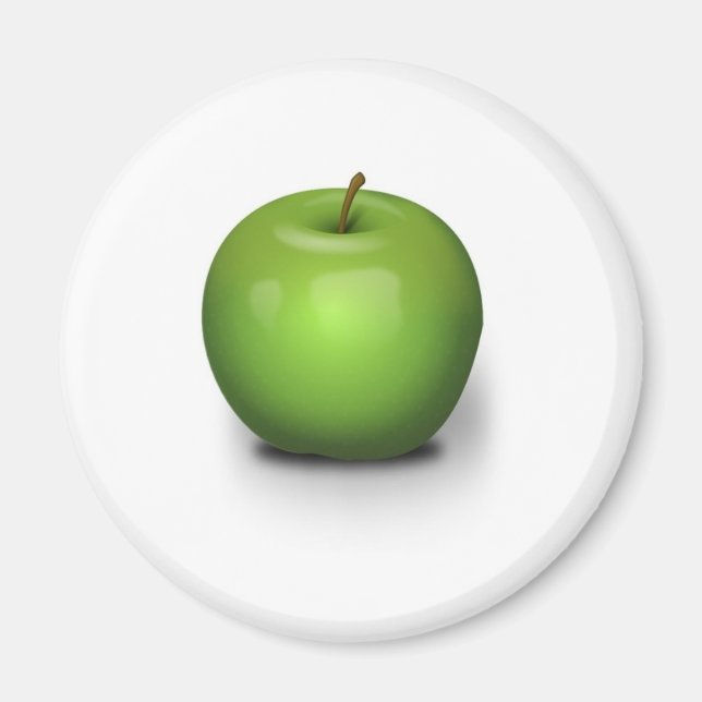 Green Apple Magnet (Front)
