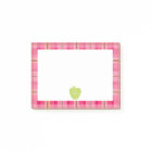 Green Apple Plaid Teacher Post-it® Notes
