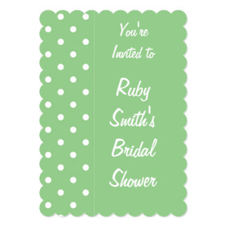 polka dots invitations templates