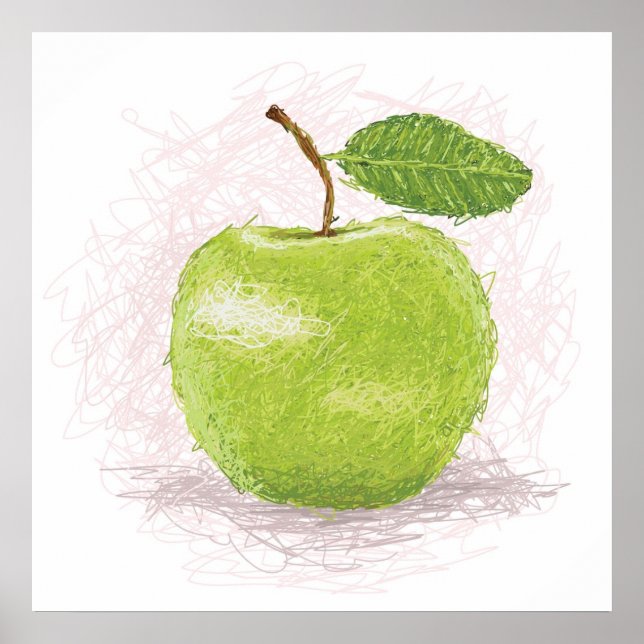 green apple poster (Front)