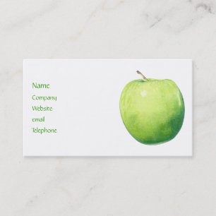 Green Apple Profile Card