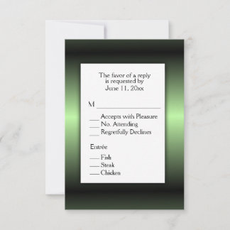 Green Apple Shine RSVP with Menu