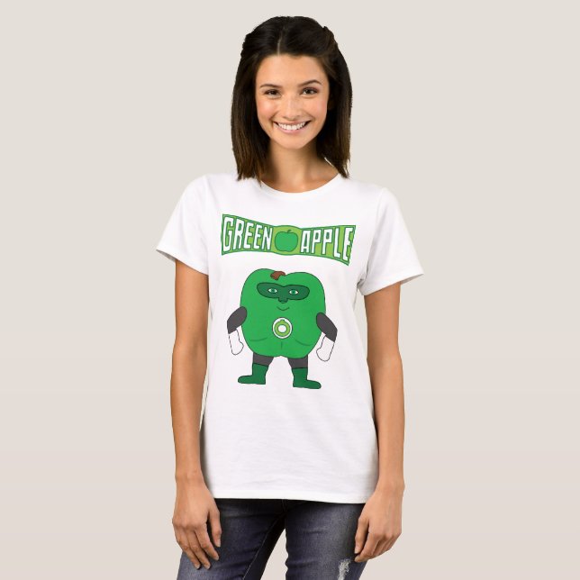 Green Apple T-Shirt (Front Full)