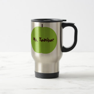 Green Apple Teacher Mug