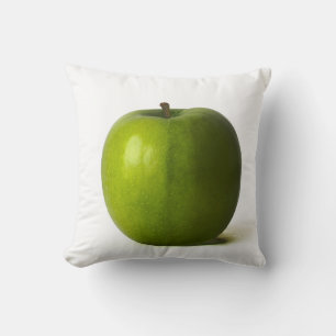 Green Apple tp arc4 Throw Pillow
