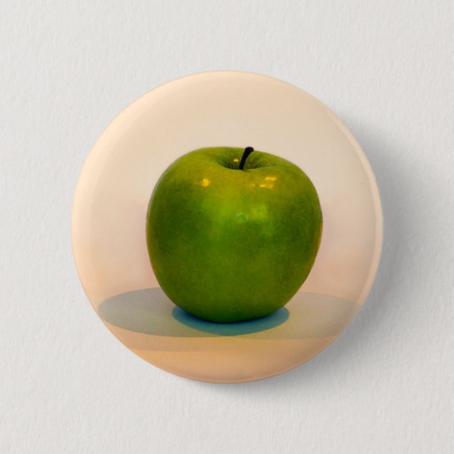 Green Apple Trio Button (Front)