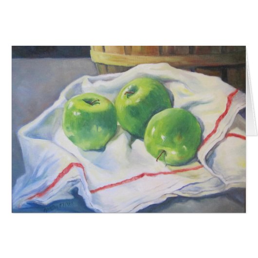 Green Apples Cards (Front Horizontal)