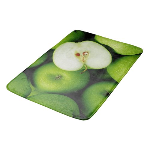 Green Apples Fruit Kitchen Rug Mat Home Decor