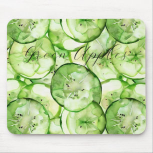 Green Apples Fruit Mouse Pad