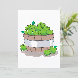 Green Apples Invitation