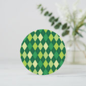 Green argyle pattern (Standing Front)
