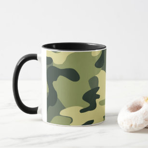 Personalized Real Camo / Camouflage (customizable) Two-Tone Coffee