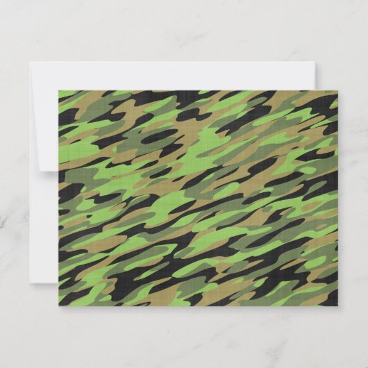 Green Army Camouflage Textured (Front)