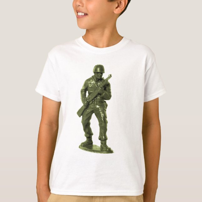 Green Army Man T-Shirt (Front)