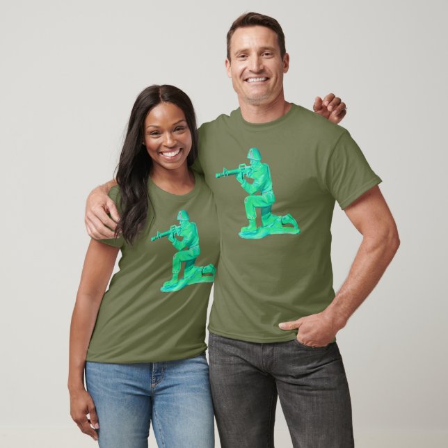 Green Army Man T-Shirt (Unisex)
