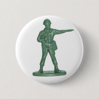 Green Army Men Pinback Button