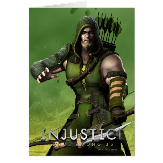 Green Arrow Cards (Front)