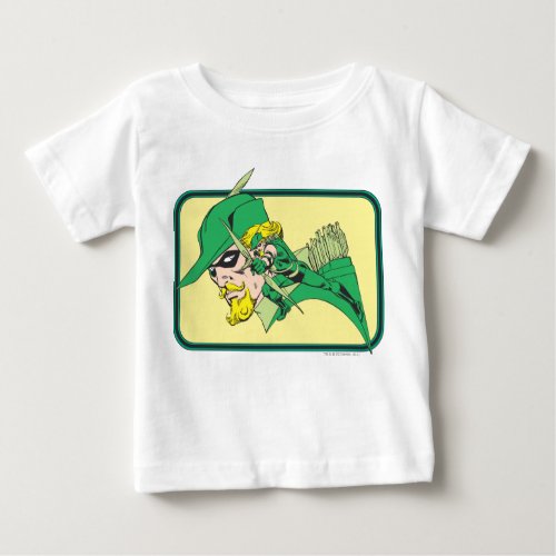 Green Arrow Head Shot Baby T_Shirt