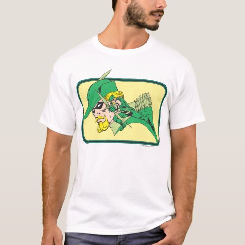 Green Arrow Head Shot T_Shirt