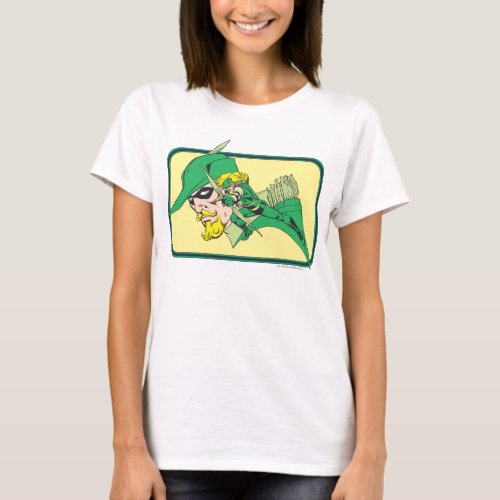 Green Arrow Head Shot T_Shirt