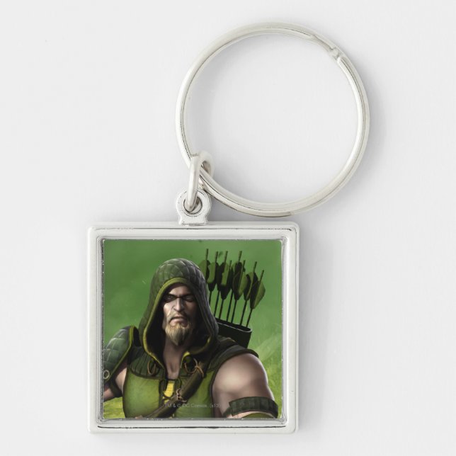 Green Arrow Keychain (Front)
