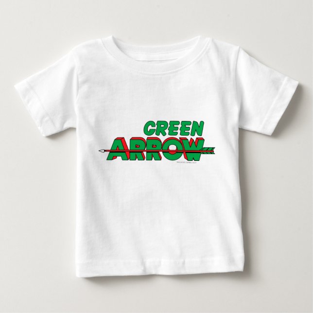 Green Arrow Logo 2 Baby T-Shirt (Front)