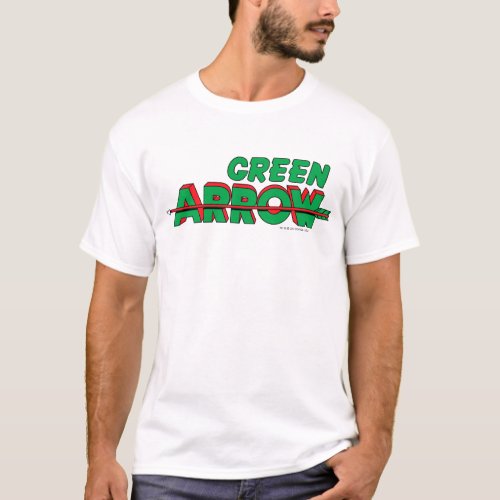 Green Arrow Logo 2 T_Shirt