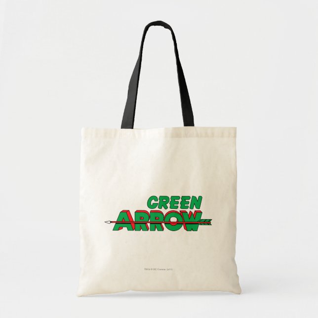 Green Arrow Logo 2 Tote Bag (Front)
