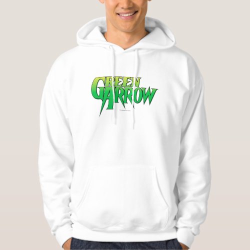 Green Arrow Logo 3 Hoodie
