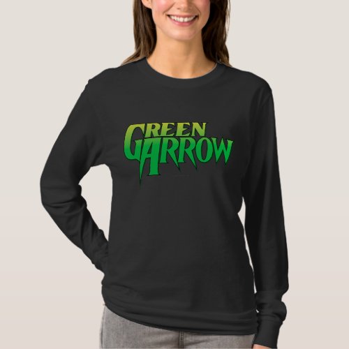 Green Arrow Logo 3 T_Shirt