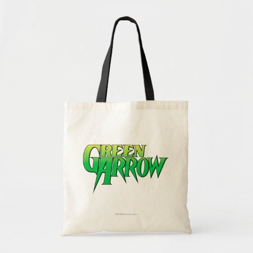 Green Arrow Logo 3 Tote Bag
