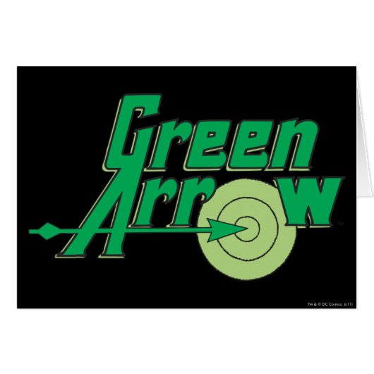 Green Arrow Logo Cards (Front Horizontal)