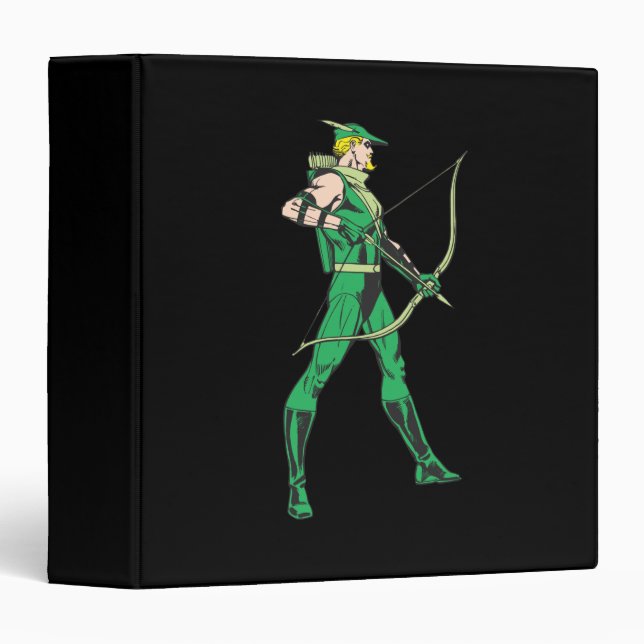 Green Arrow Profile Binder (Front/Spine)