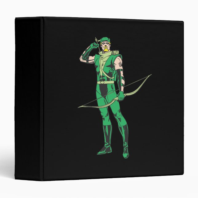Green Arrow with Target Binder (Front/Spine)