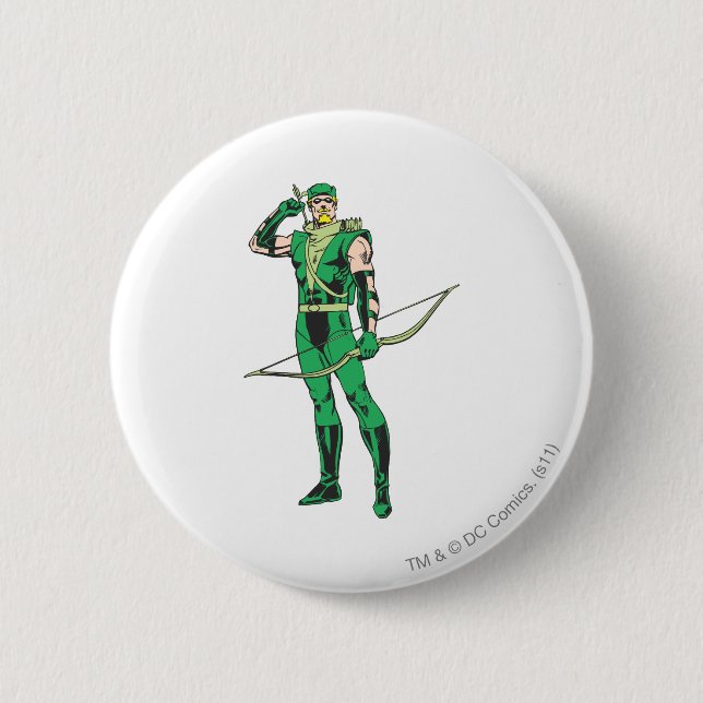 Green Arrow with Target Button (Front)