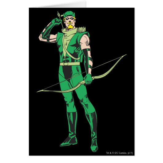 Green Arrow with Target Cards (Front)