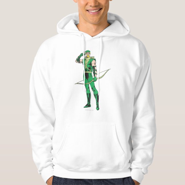 Green Arrow with Target Hoodie (Front)