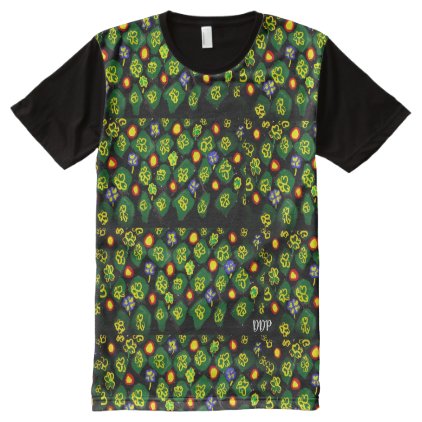 Green art All-Over-Print T-Shirt