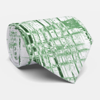 Green Art Deco Tie