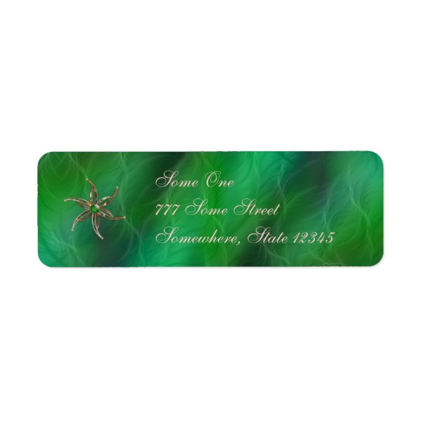 Green As the Grass Address Labels