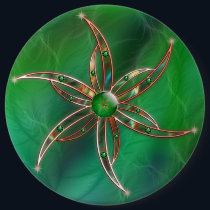 Green As the Grass Button