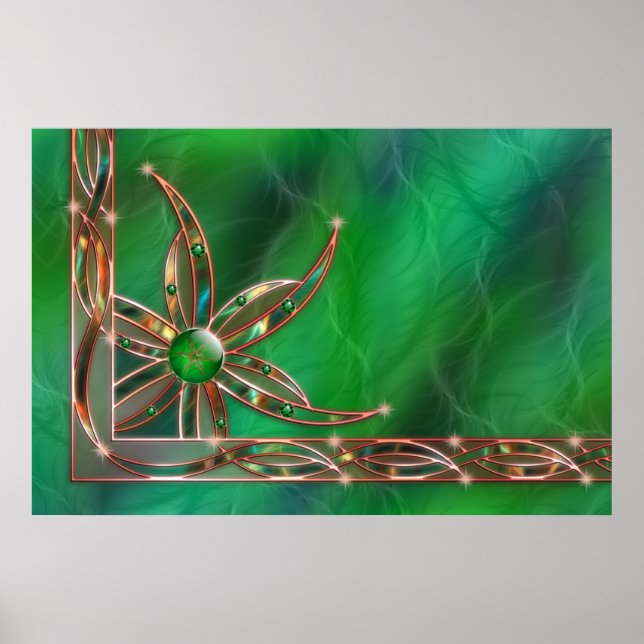 Green As the Grass Print (Front)